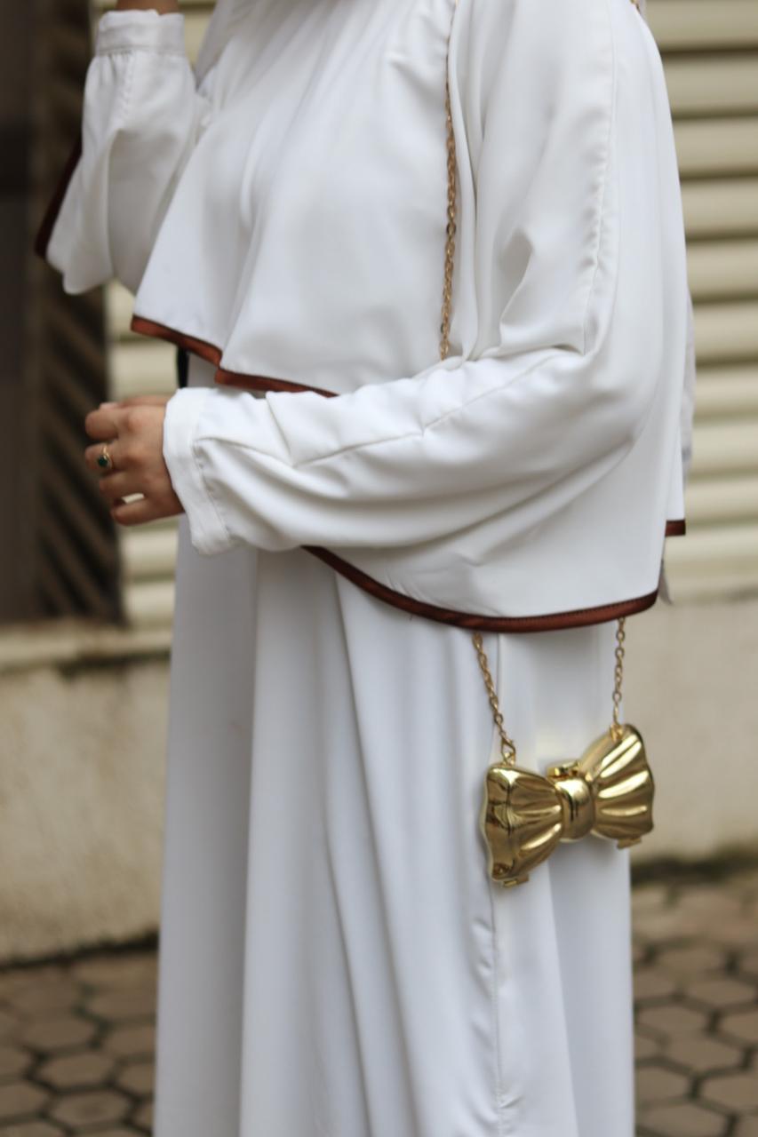 white aura cape abaya